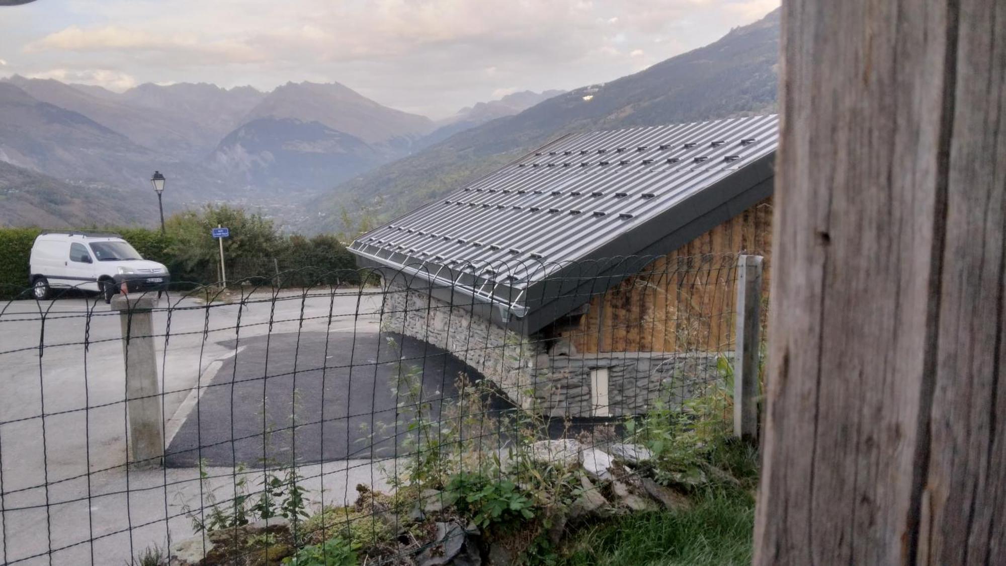 Chalet Balneo Billard La Plagne Savoie Vue Top المظهر الخارجي الصورة