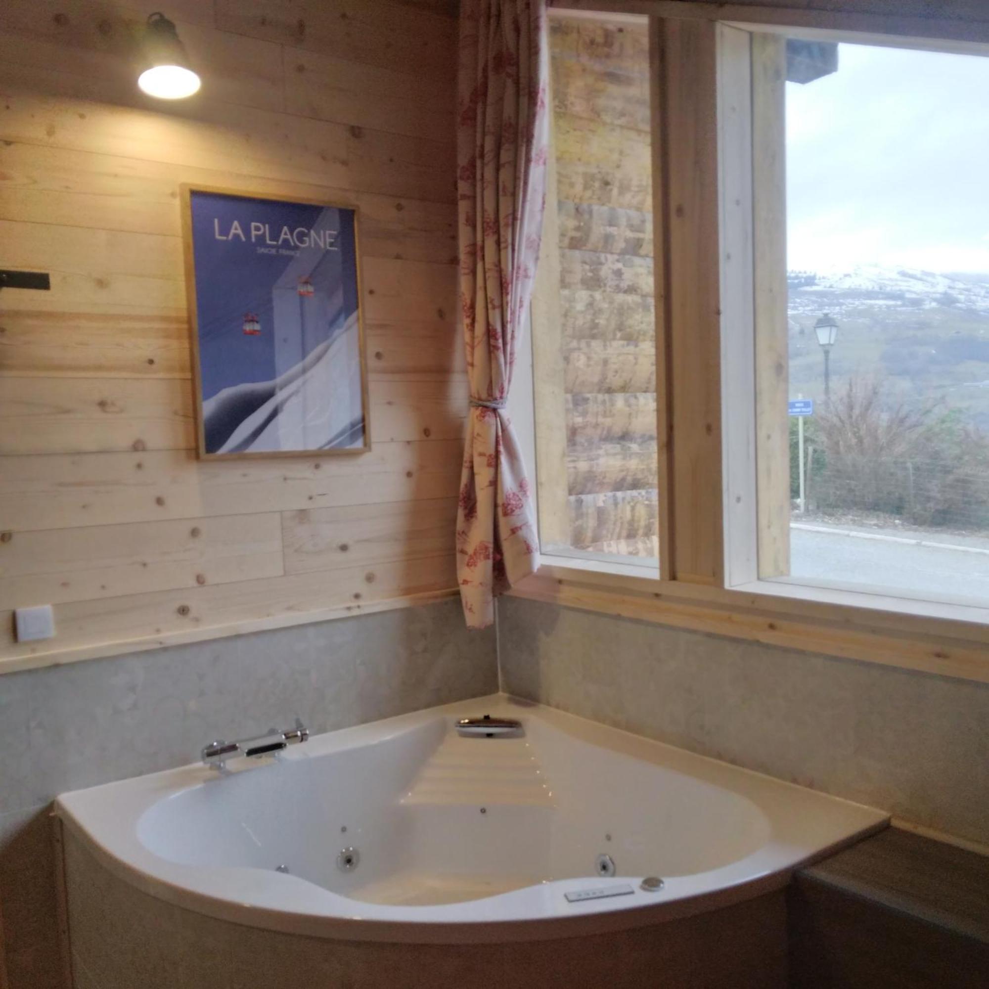 Chalet Balneo Billard La Plagne Savoie Vue Top المظهر الخارجي الصورة