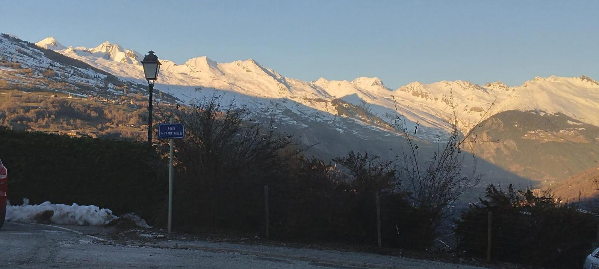 Chalet Balneo Billard La Plagne Savoie Vue Top المظهر الخارجي الصورة