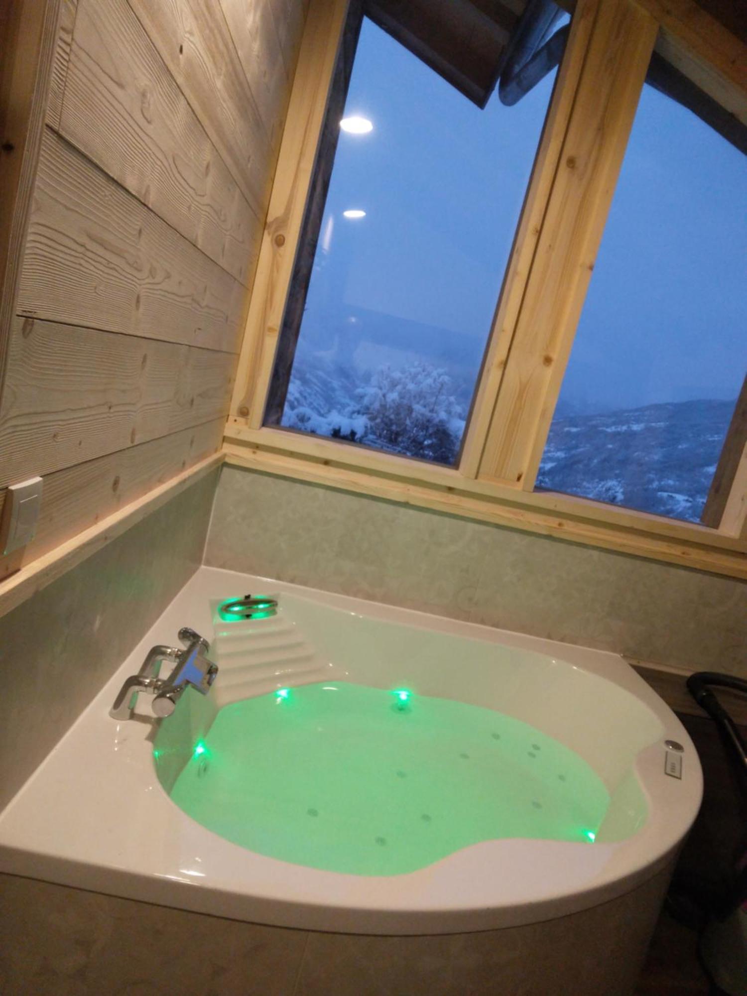 Chalet Balneo Billard La Plagne Savoie Vue Top المظهر الخارجي الصورة