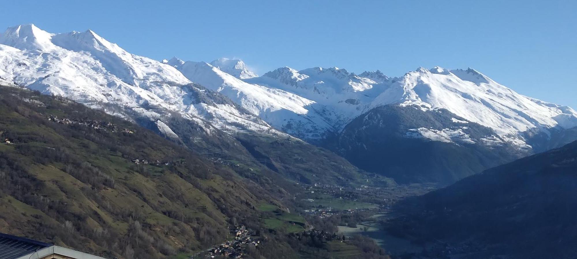 Chalet Balneo Billard La Plagne Savoie Vue Top المظهر الخارجي الصورة