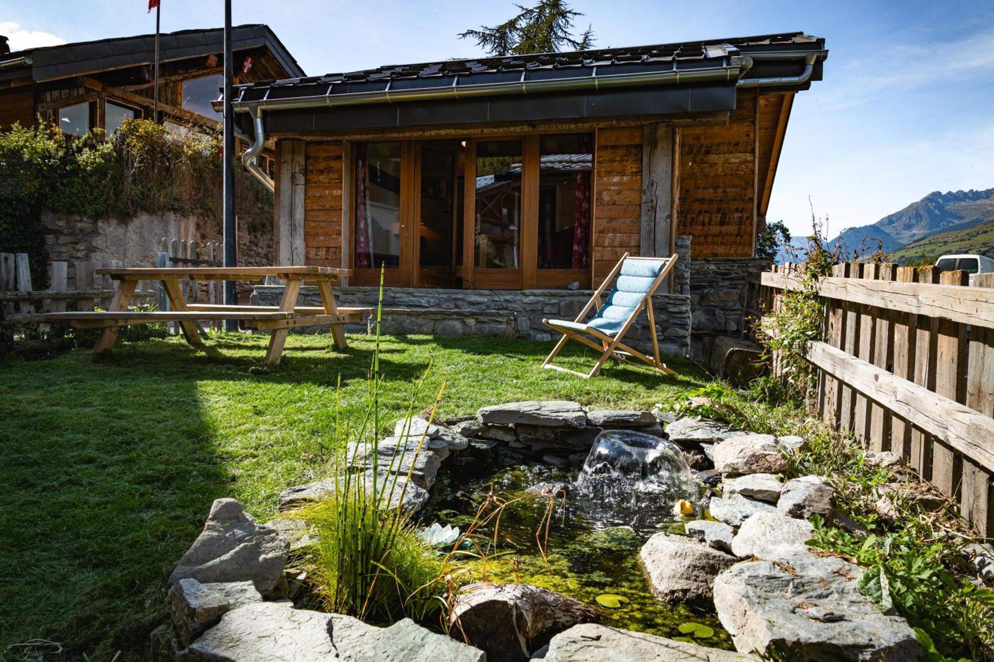 Chalet Balneo Billard La Plagne Savoie Vue Top المظهر الخارجي الصورة